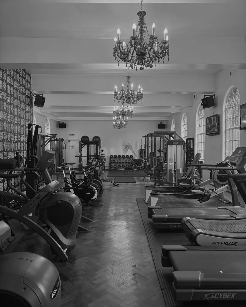 The gym floor at Sound Mind and Body in Benton, Newcastle upon Tyne