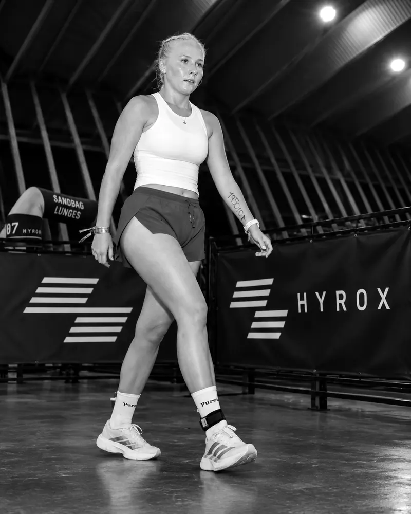 Maia competing at HYROX Tenerife